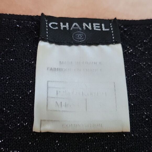 CHANEL Black Sweater Size 38 - Picture 10 of 10